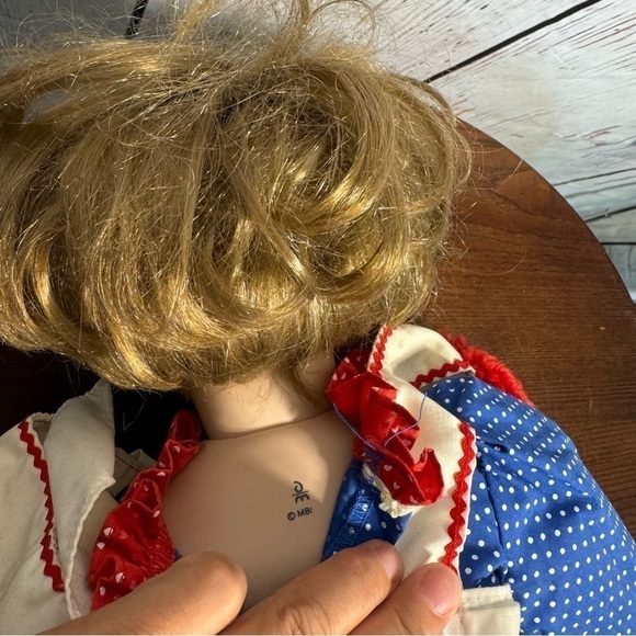 DANBURY MINT RAGGEDY ANN Porcelain vintage 80s Collectible doll GUC - Picture 10 of 15